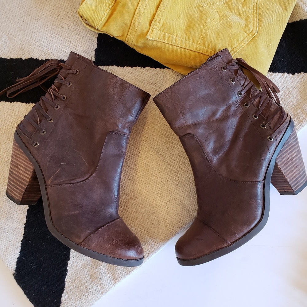 ADAM TUCKER / ME TOO | "Peru" Bootie leather Sz 7